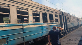 Война, 23 августа. Оккупанты пять раз за день ударили по железной дороге, есть погибшие